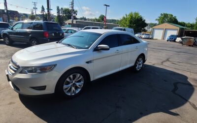 2011 FORD TARUS SEL WHITE AWD