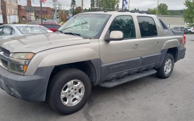 2003 CHEVY AVALANCHE BEIGE 4WD